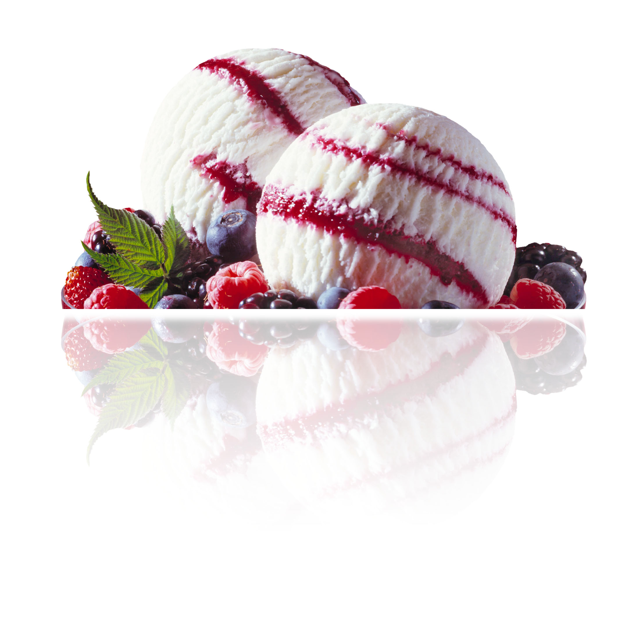 Helado de Yogurt con Frutos